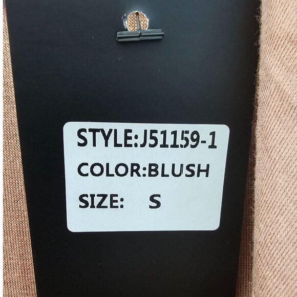 Blue B Sequin Blush Open-Front Jacket – Size S - Picture 5 of 5